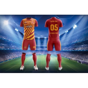 Dijital Baskı Erkek Futbol Forma - 67